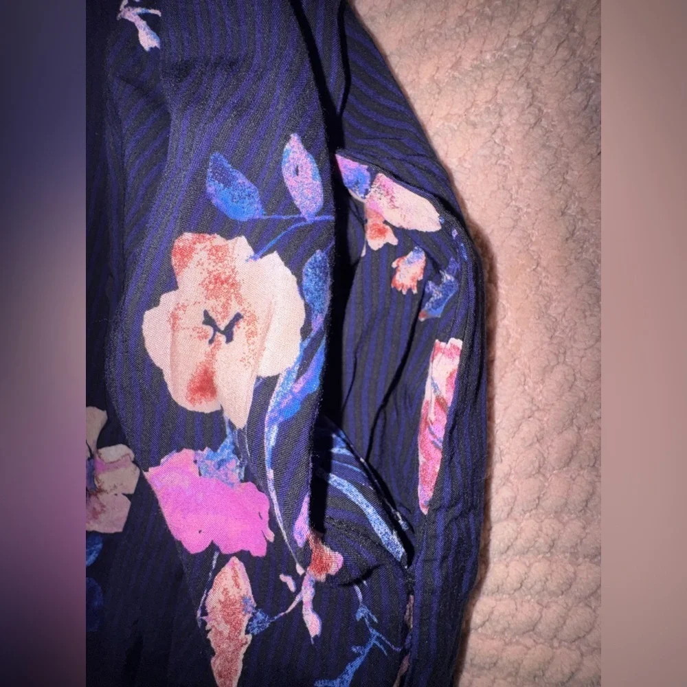 Free People Rosie Posie Floral Print Midi Dress – Size M strapless no straps